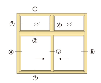 88係列推拉窗（A型）