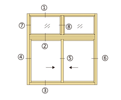 88係列推拉窗（B型）