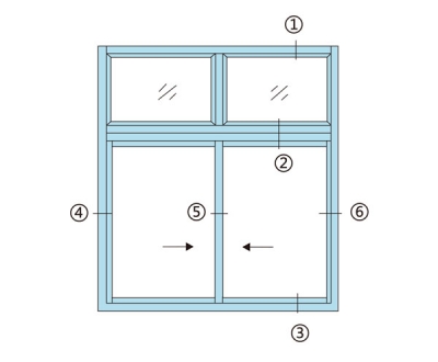 90係列推拉窗（安全密封A型）